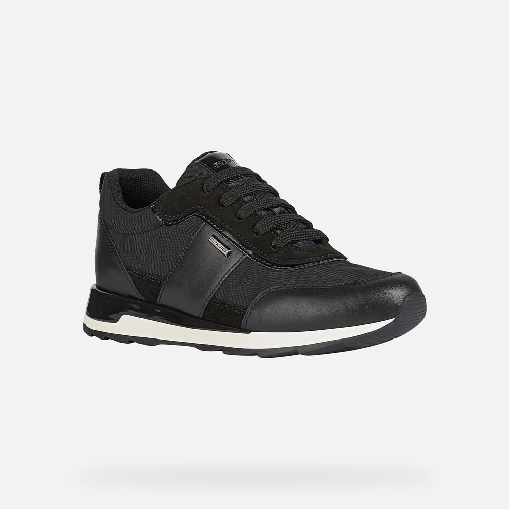 Geox Bayan Spor Ayakkabı Siyah - New Aneko B Abx - UBN-174039